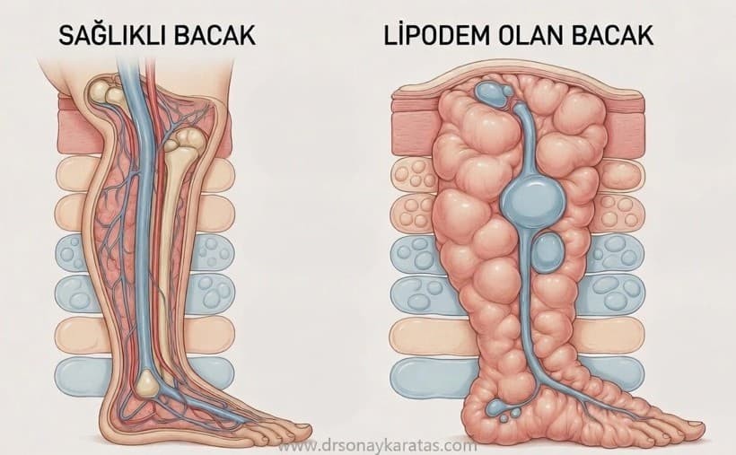 lipödem bacaklarda ödem