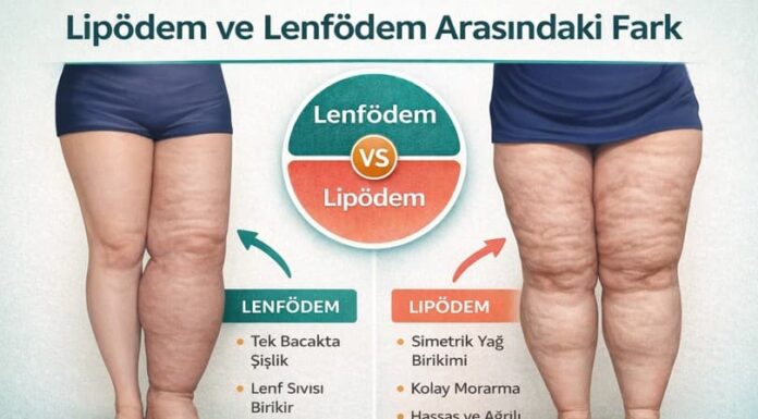 Lipödem ve Lenfödem Farkı Nedir? lipödem ve lenfödem arasındaki fark